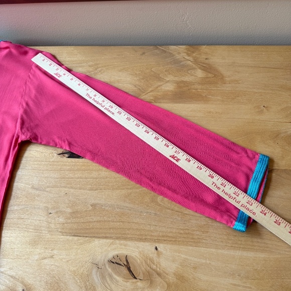 MADELINE WEINRIB TUNIC TOP V NECK LONG SLEEVE ETHNIC INSPIRED BOHEMIAN ELEGANT M - Picture 10 of 11